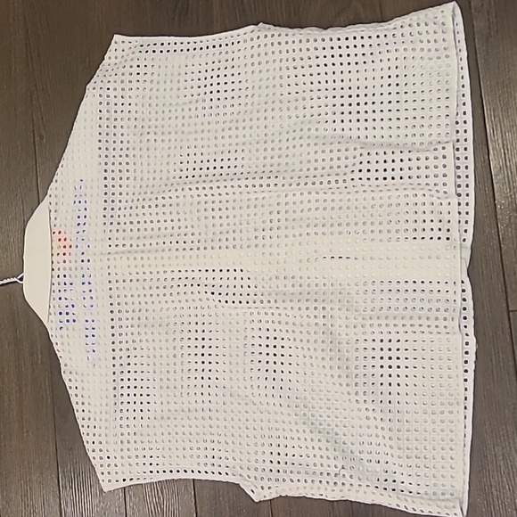 Women's Sleeveless White Rag & Bone Button Down Top - Picture 2 of 6